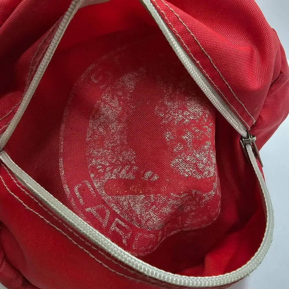 VTG St Louis Cardinals Duffel Bag Canvas Barrel Gym Travel Red MLB Baseball